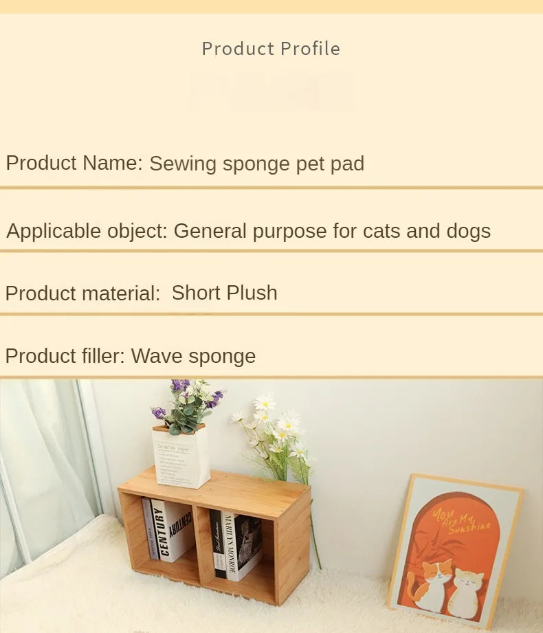 Memory Foam Pet Bed With Removable Washable Faux Fur Cover Orthopedic Waterproof Dog Bed For Crate Anti-Slip Bottom Dog Bed