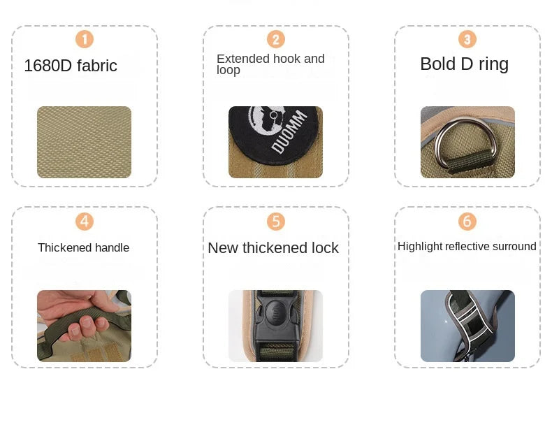 Harness Reflective Saddle Dog Adjustable Pet Harness No Pull Walking Training Small Medium Large Big Dogs Chest Strap Product