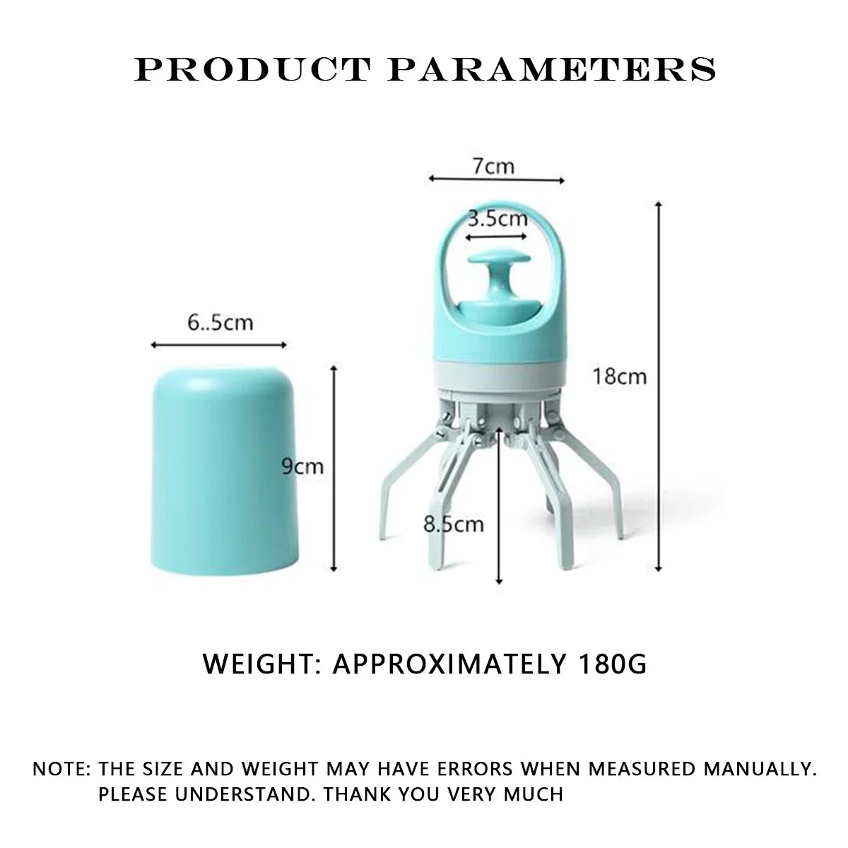 Portable Pet Poop Scooper with Waste Bag Dispenser