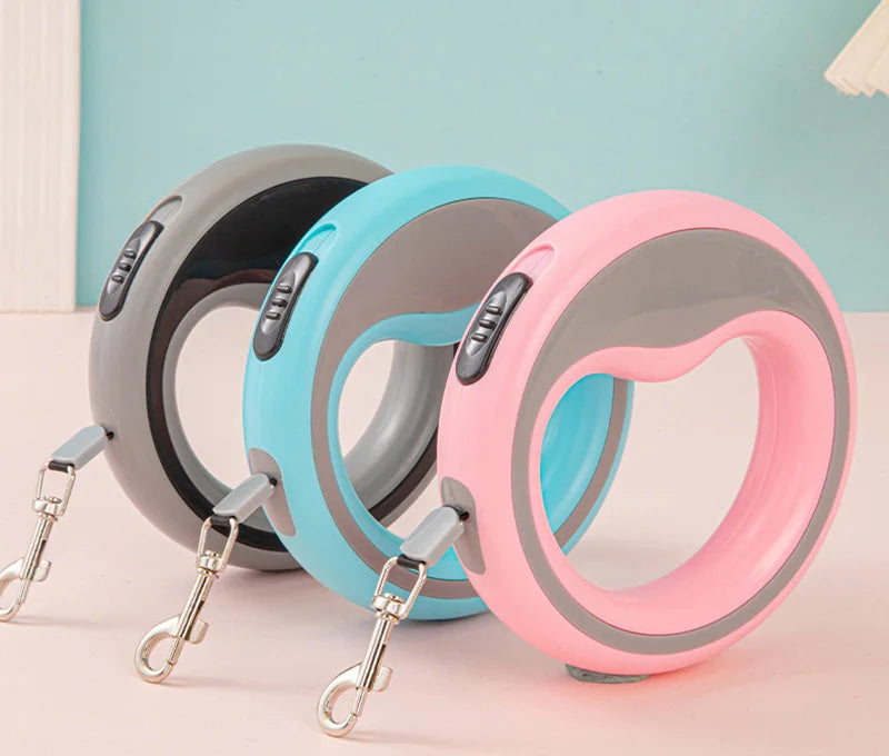 250cm/98.43in Automatic Retractable Dog Leash Outdoor Training Pet Leash for Small Medium Dog Durable Puppy Lead Dog Accessories