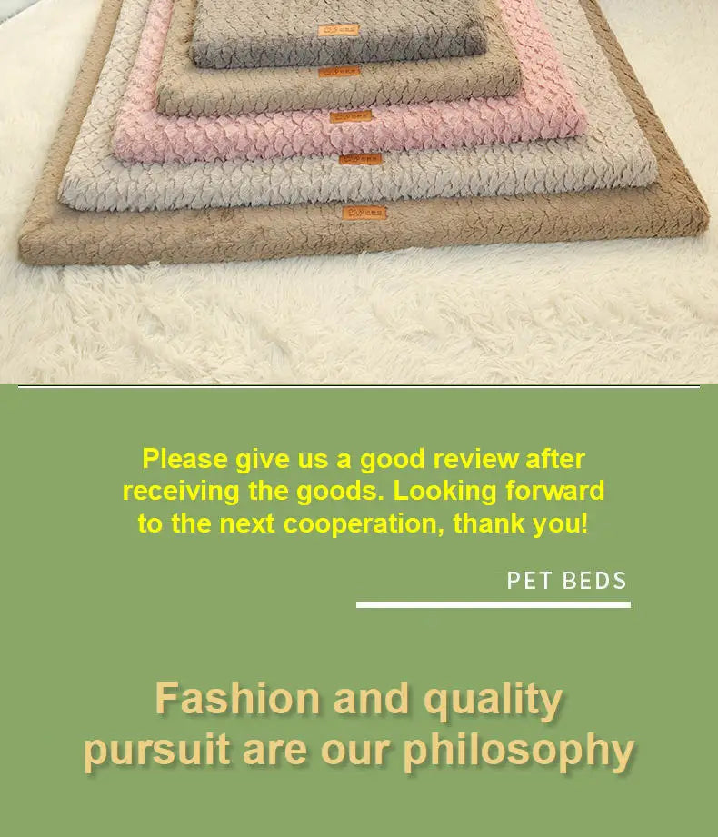 Memory Foam Pet Bed With Removable Washable Faux Fur Cover Orthopedic Waterproof Dog Bed For Crate Anti-Slip Bottom Dog Bed