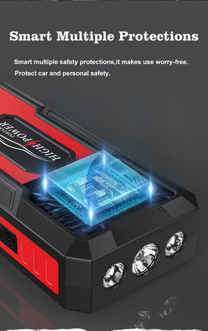 Car Battery Jump Starter 28000mAh Power Bank Starting Device Car Starting Device Portable Car Accessories Car Starting Device