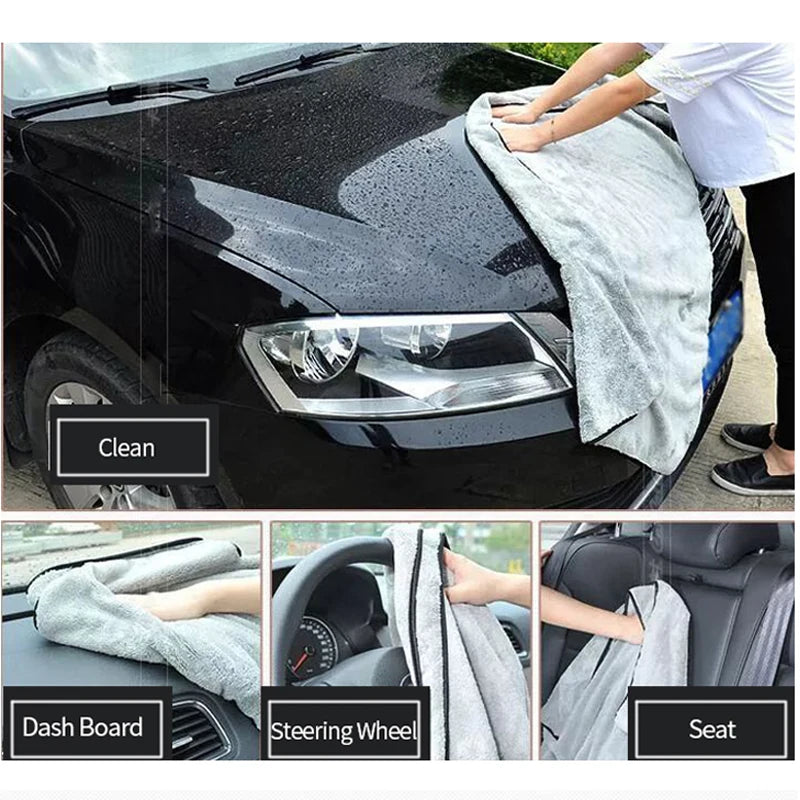 Microfiber Car Wash Towel – Ultra-Soft & Absorbent