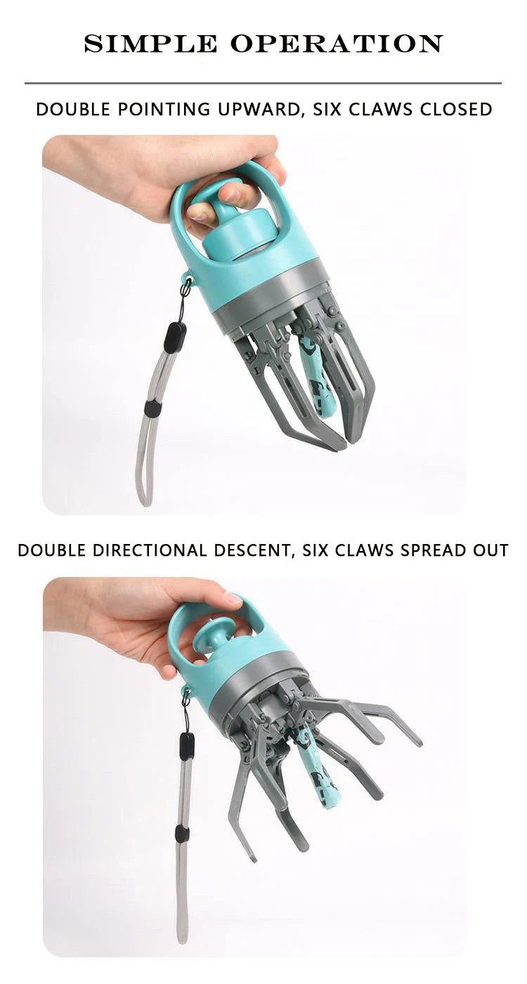 Portable Pet Poop Scooper with Waste Bag Dispenser