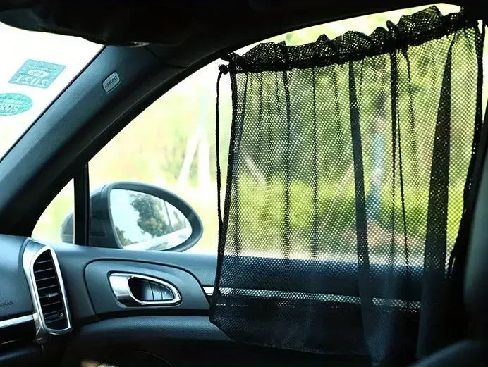 Summer Car Sunshade Curtains , Blocks UV Rays, Keeps Interior Cool, and Protects from Fading - Durable and Easy to Install